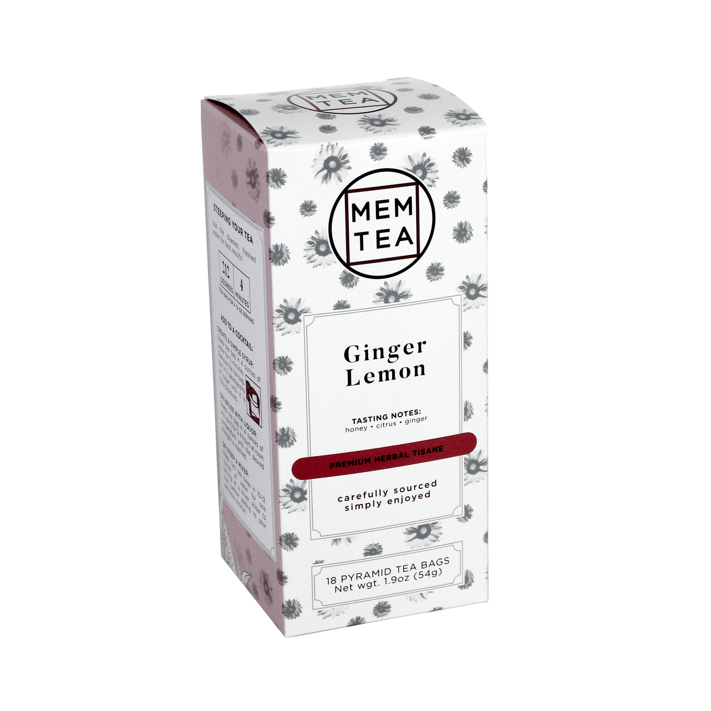 Ginger Lemon - Pyramid Tea Bags