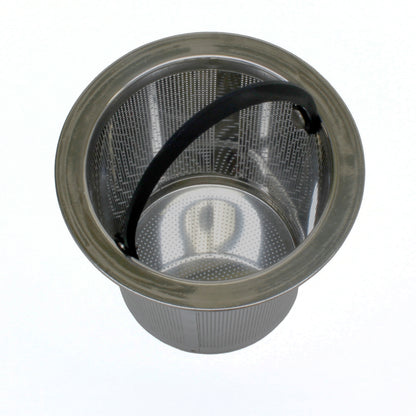 Just the strainer on a white background. 