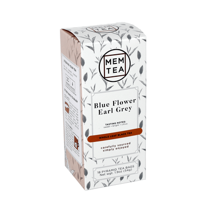 Blue Flower Earl Grey - Pyramid Tea Bags