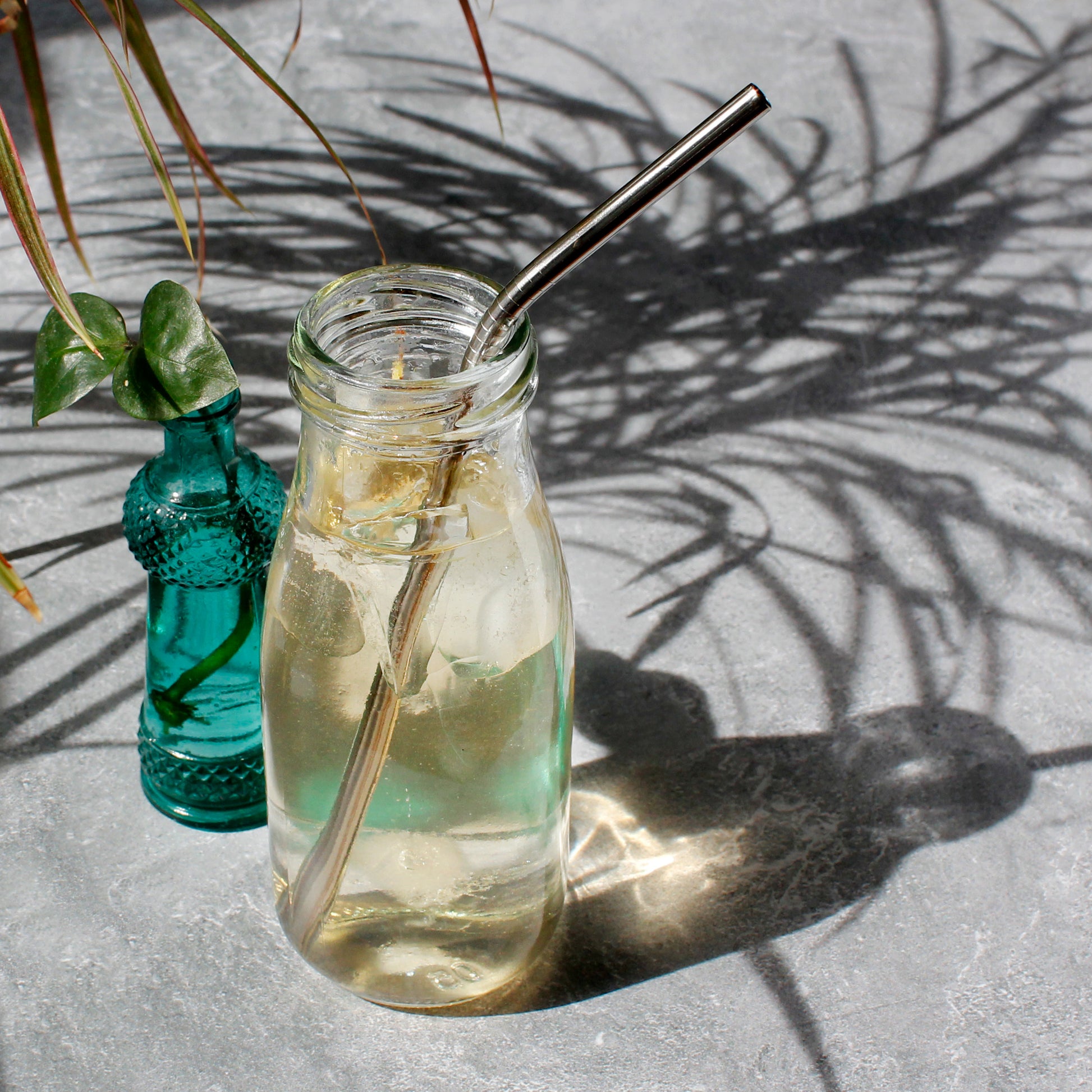 Cherry Blossom - iced in glass bottle near a few plants. Tasting Notes:
sour cherry • pineapple • jasmine