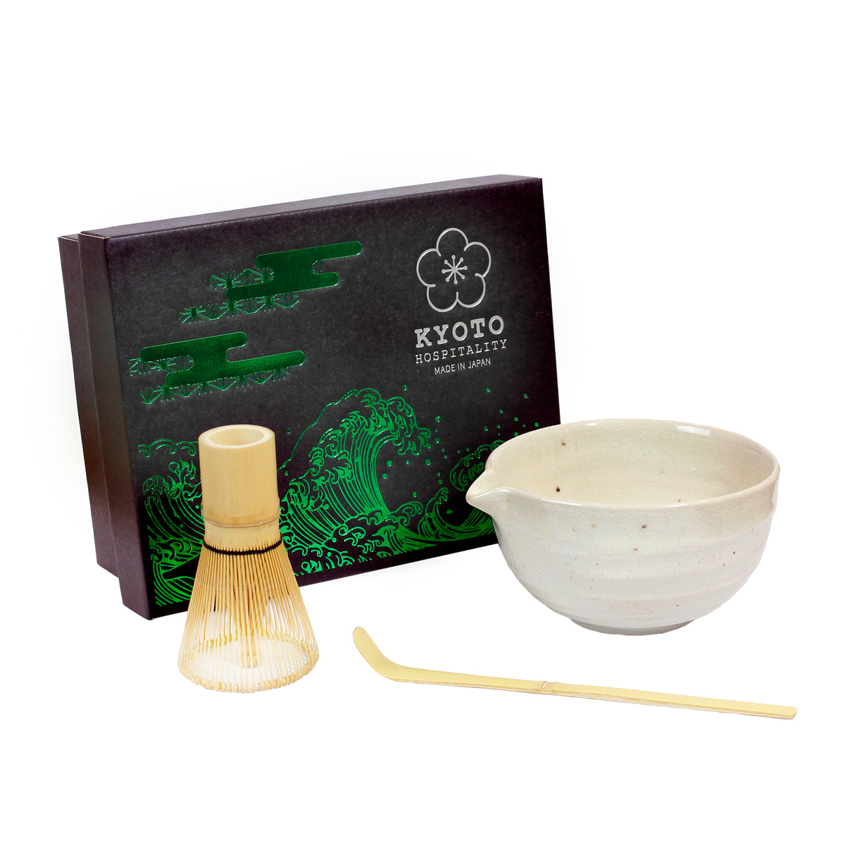 Cream Matcha Set w/ Spout