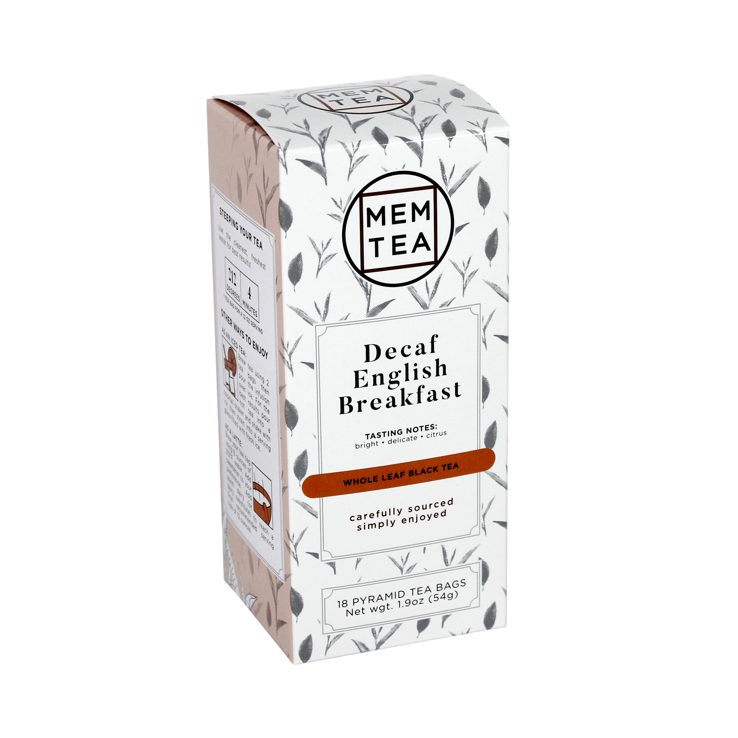 Decaf English Breakfast - Pyramid Tea Bags