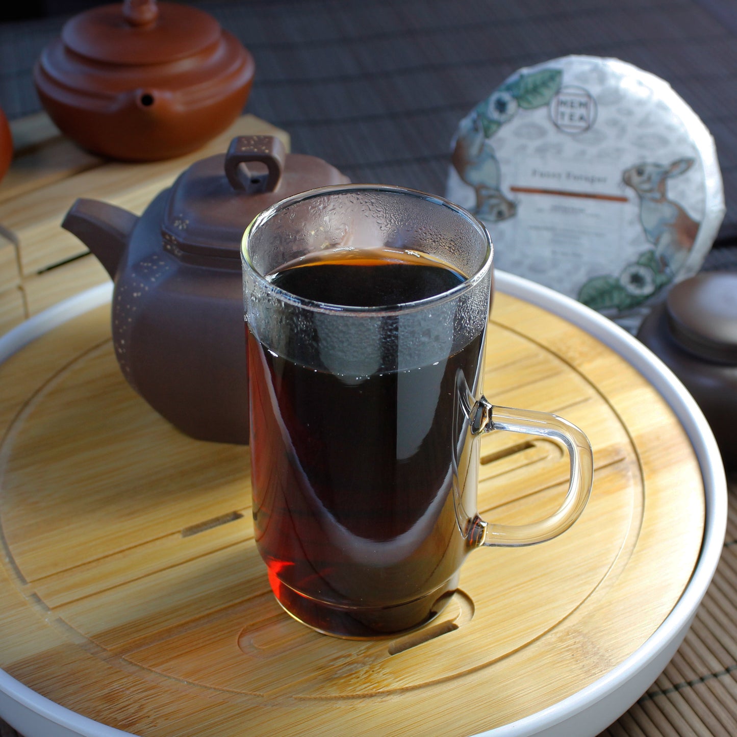 Fuzzy Forager: Shu Pu-Erh Bingcha