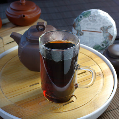 Fuzzy Forager: Shu Pu-Erh Bingcha