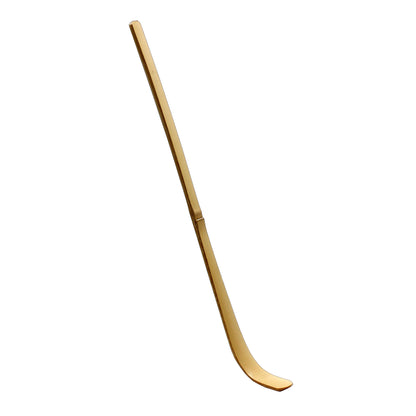 Bamboo Matcha Scoop - Chashaku - product on a white back ground.
