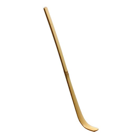 Bamboo Matcha Scoop - Chashaku - product on a white back ground.