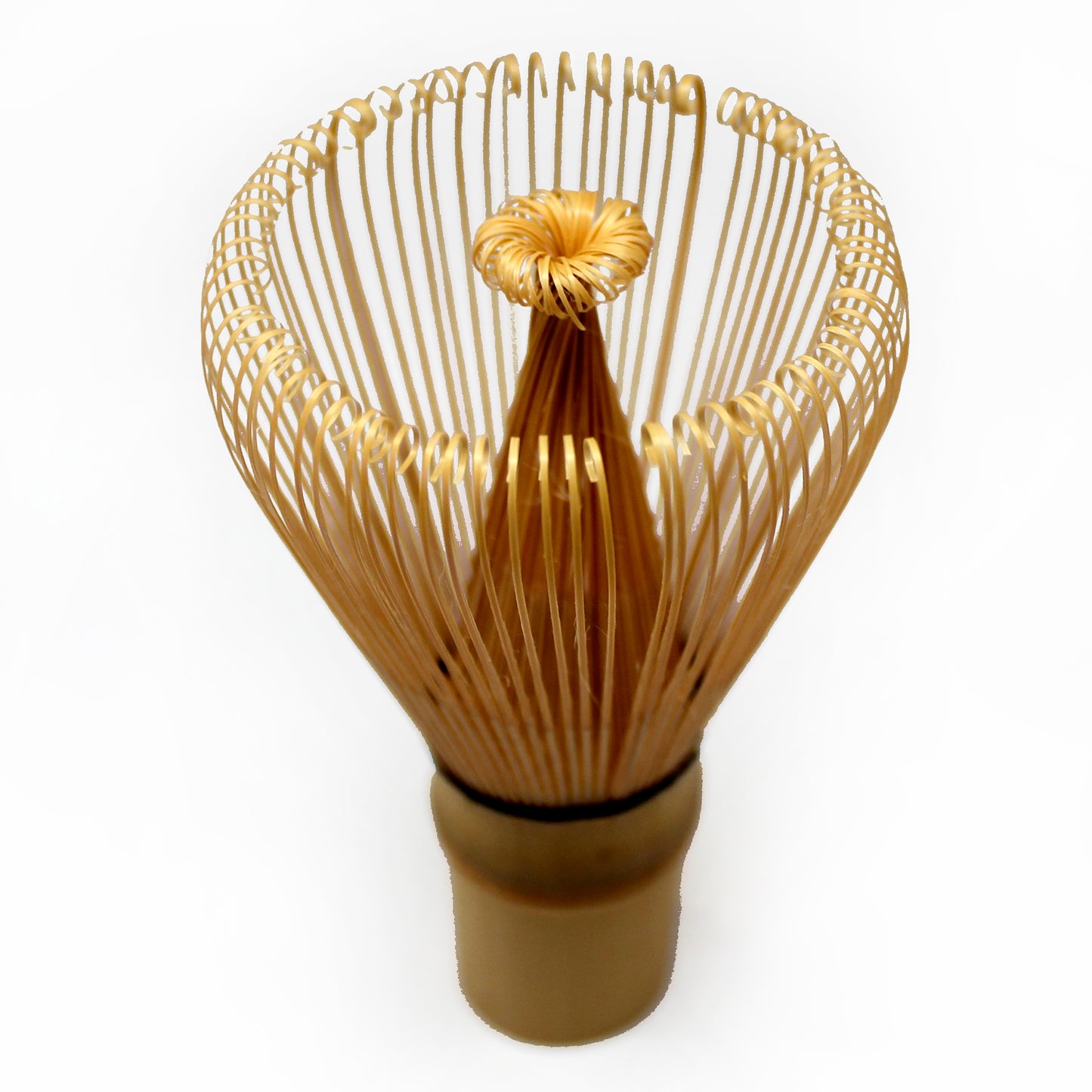 Bamboo Matcha Whisk - Chasen - product on a white background. 