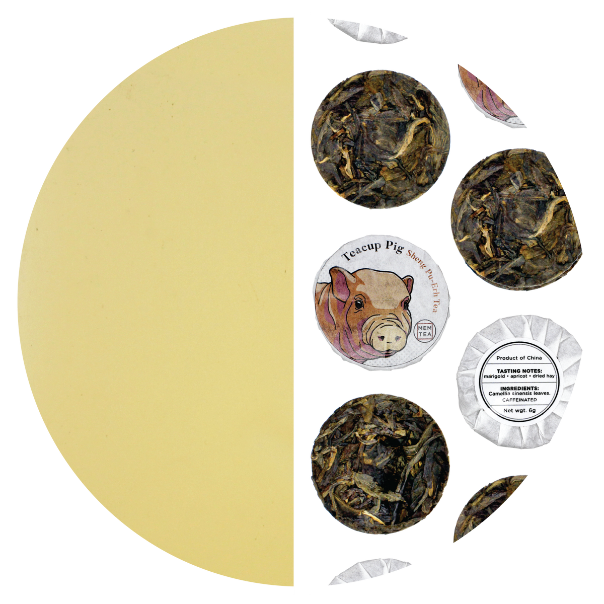 Teacup Pig: Sheng Pu-Erh Tuocha 2015
